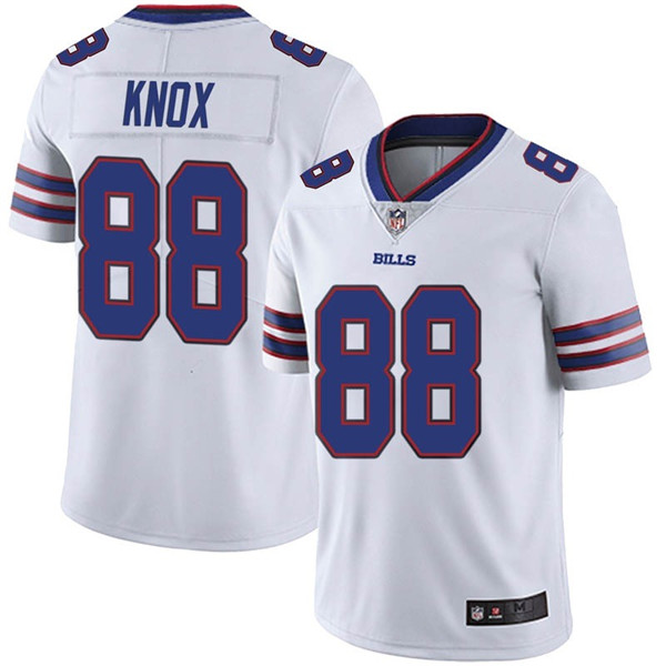 Men's Buffalo Bills #88 Dawson Knox White Vapor Untouchable Limited Stitched NFL Jersey